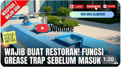 fungsi grease trap ipal mbg pada sistem pengolahan limbah dapur restoran