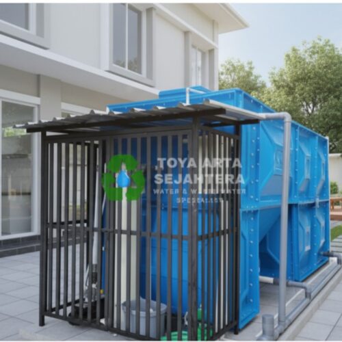 fungsi grease trap ipal mbg dalam pengolahan limbah dapur