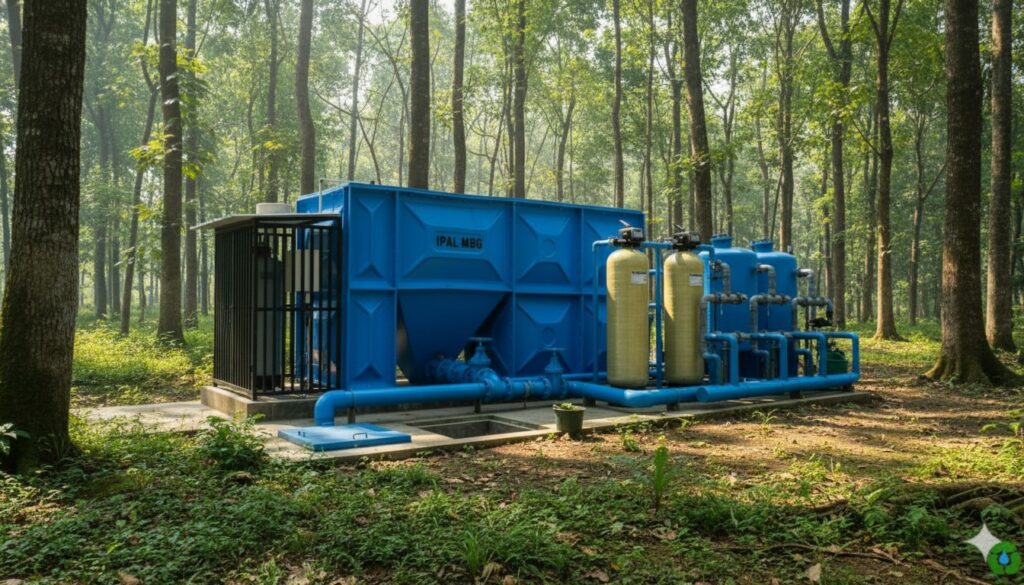 optimalisasi ipal mbg dalam pengolahan limbah dapur yang efektif dan efisien