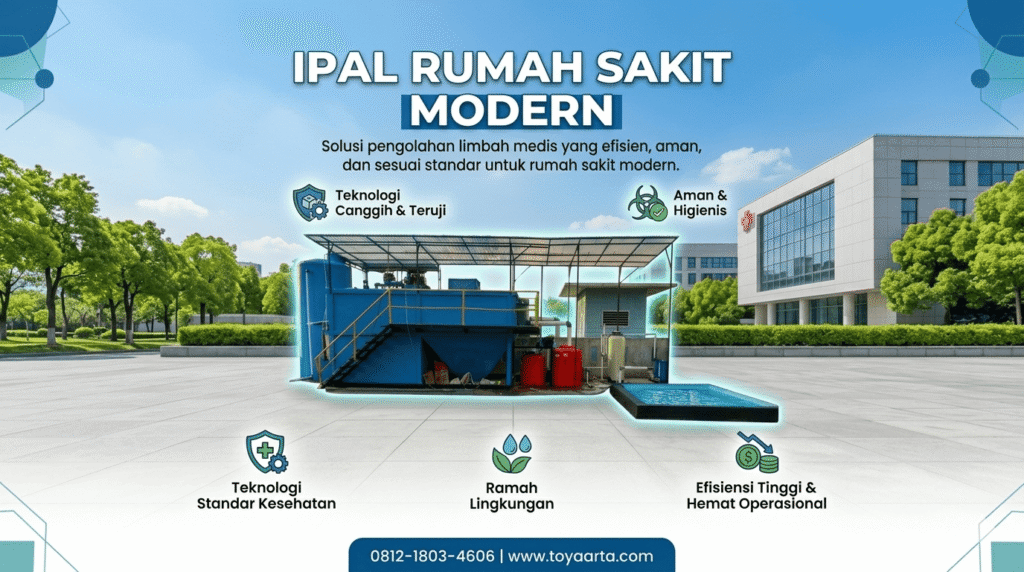 Faktor kegagalan IPAL medis di rumah sakit akibat sistem pengolahan limbah tidak optimal