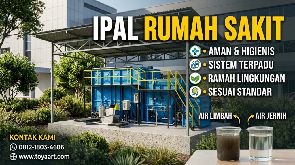 Inovasi pengolahan limbah medis modern pada sistem IPAL rumah sakit menggunakan teknologi ramah lingkungan