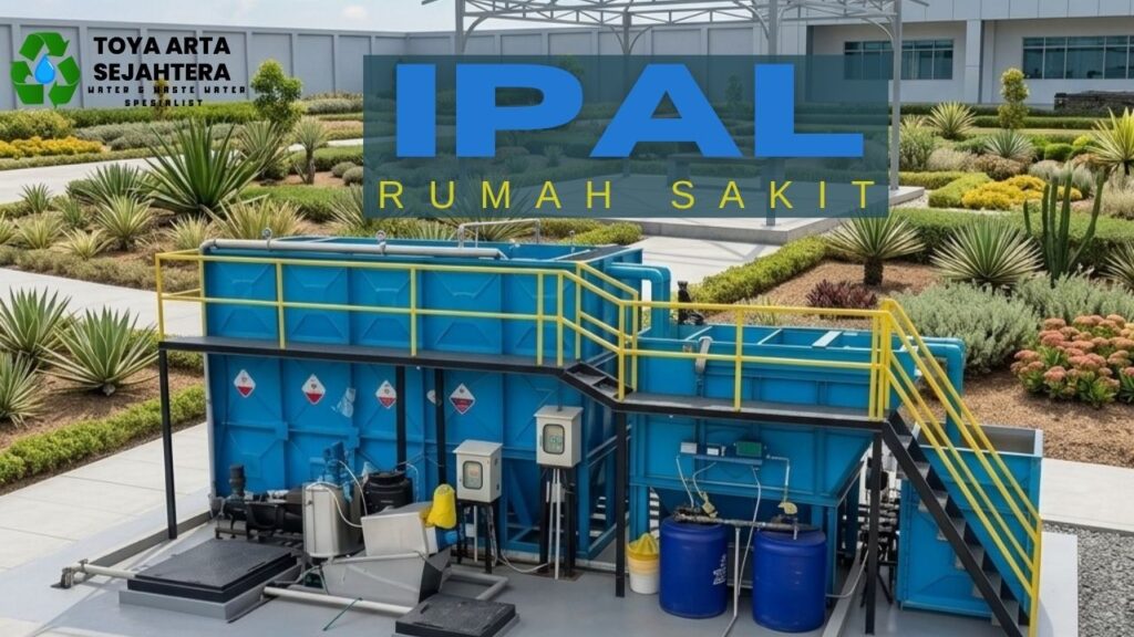 IPAL rumah sakit tipe C modern untuk pengolahan limbah medis dan air limbah rumah sakit