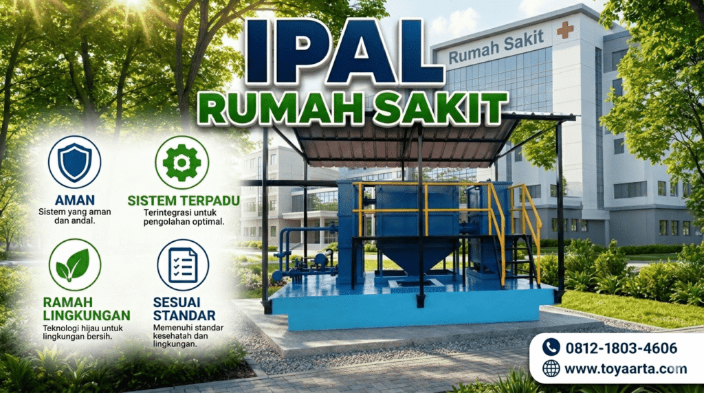 Pentingnya IPAL rumah sakit modern untuk pengolahan limbah medis dan menjaga lingkungan