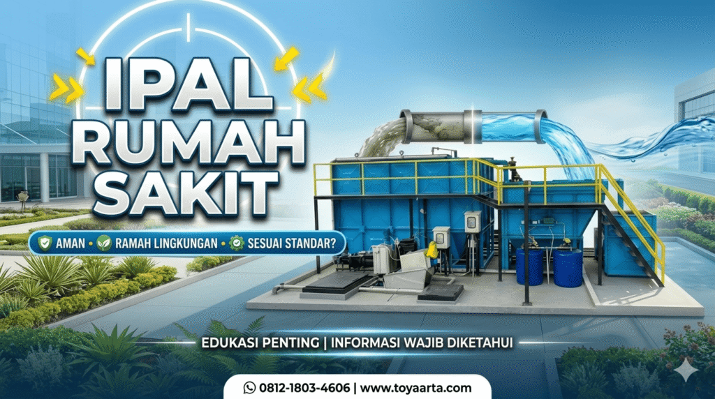 Stabilitas IPAL rumah sakit dengan sistem pengolahan limbah medis biofilter aerob anaerob