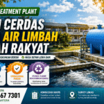 desain stp sekolah rakyat sistem pengolahan air limbah domestik modern ramah lingkungan