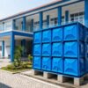 Fabrikasi Panel Tank Sekolah Rakyat untuk penyimpanan air bersih berkualitas.