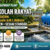 Performa STP sekolah rakyat untuk pengolahan air limbah yang efisien dan ramah lingkungan.