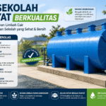 Penerapan standar stp sekolah rakyat berkualitas menggunakan sistem biofilter modern
