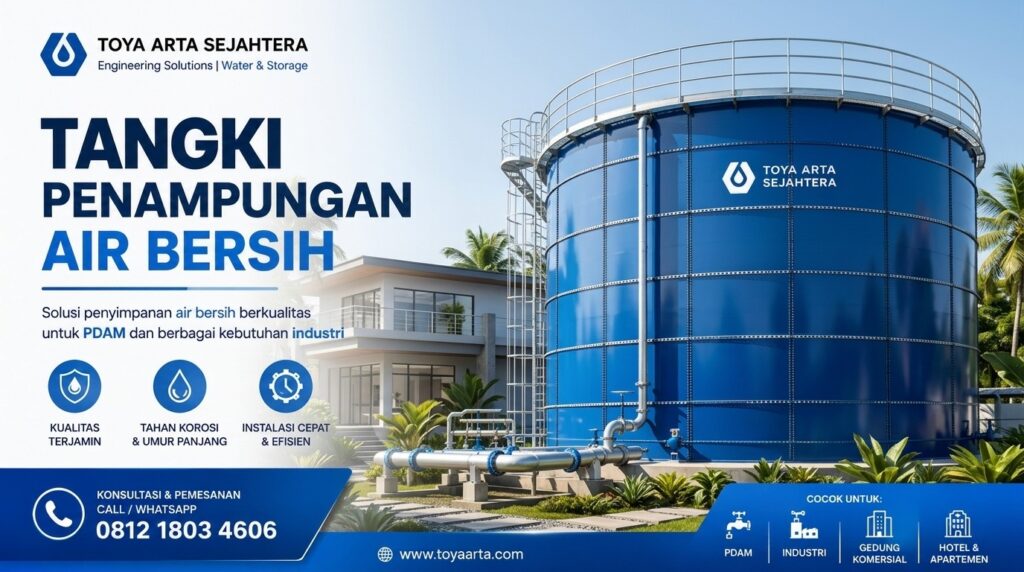Harga tangki GFS untuk penyimpanan air berkapasitas besar