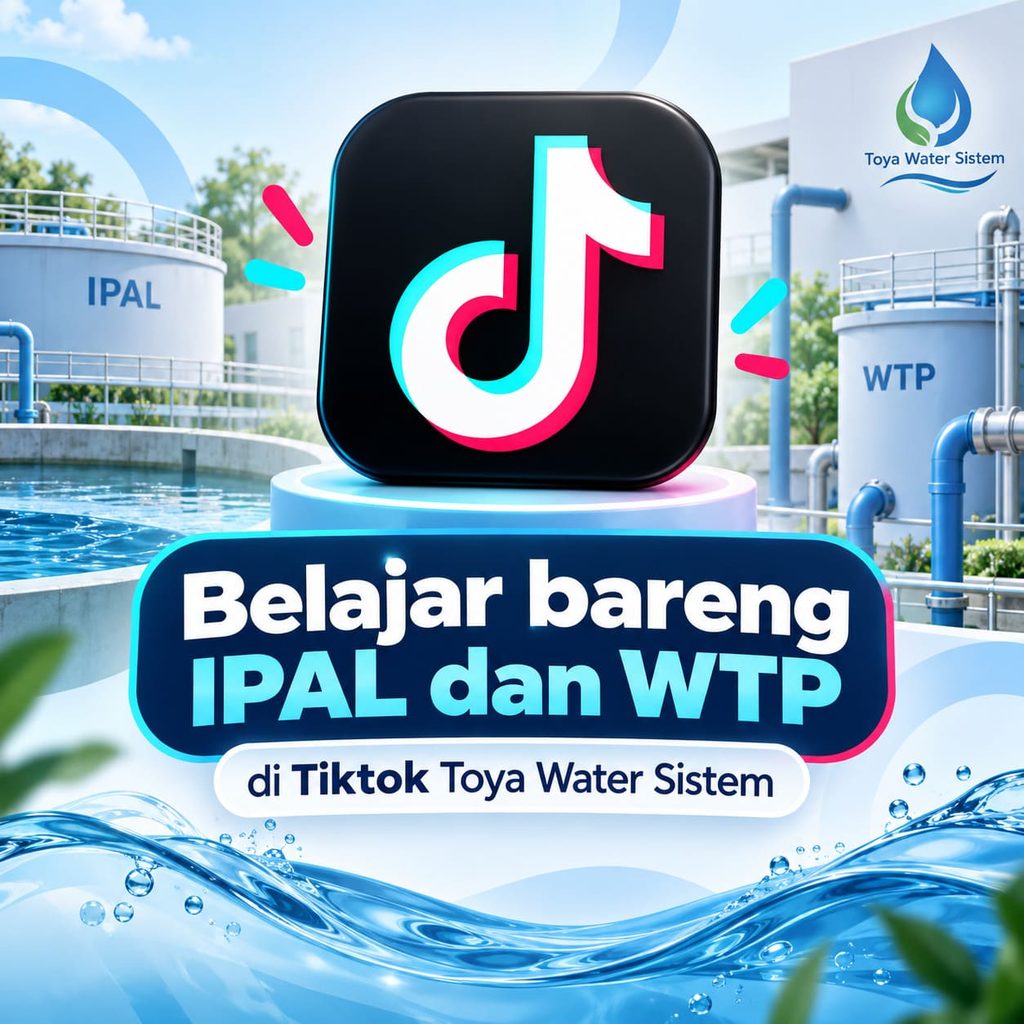 TikTok Toya Water Sistem edukasi kontraktor IPAL WWTP dan WTP