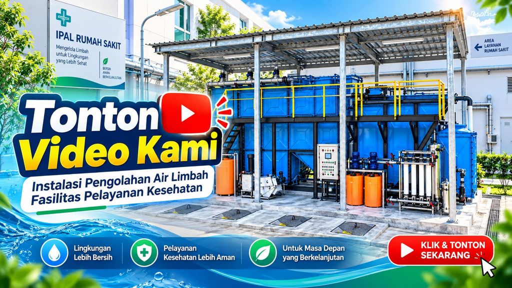 Tonton video instalasi pengolahan air limbah fasilitas pelayanan kesehatan dengan sistem IPAL rumah sakit